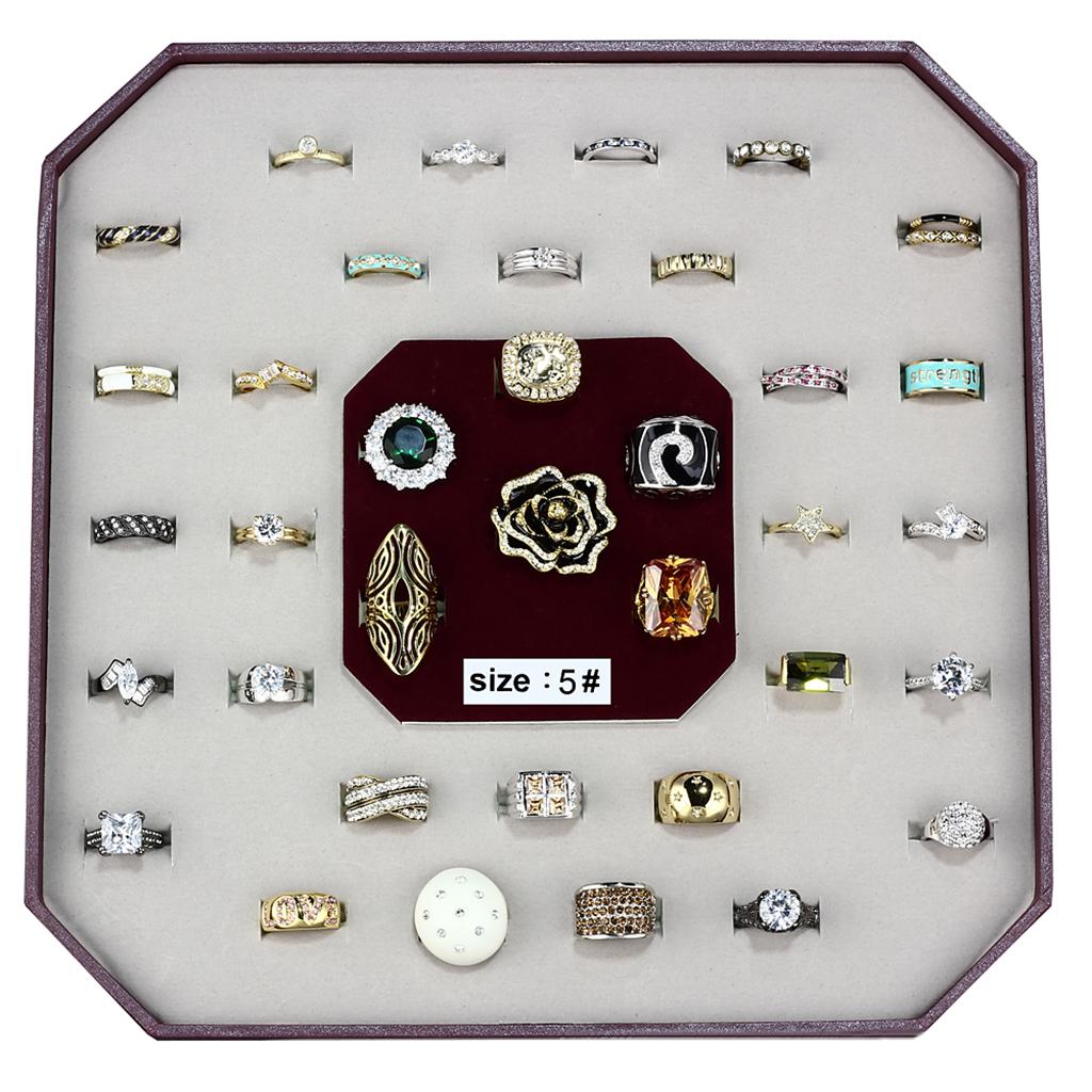 003 SIZE5 Assorted Brass Ring with Assorted  in Assorted VK 